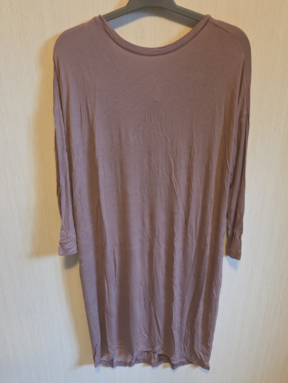 New Love & Lore Mauve Long-Sleeve Women’s Sleep Shirt